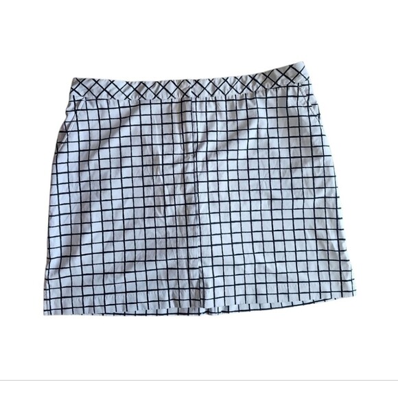 Izod Windowpane Skort Sz 14 NWOT Classic Preppy Golf Tennis Outdoor Fitness - Picture 3 of 15